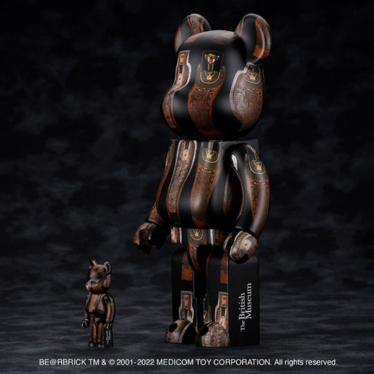 Be@rbrick Coffin of Hornedjitef - British Museum collaboration collectible toys - Japan Trend Shop