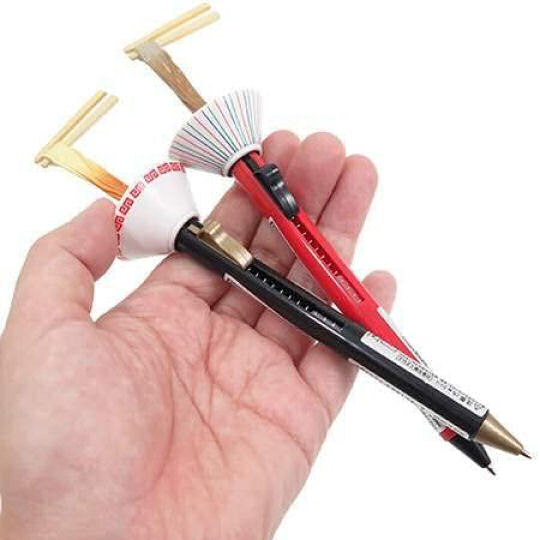 Ramen and Soba Noodles Ballpoint Pen - Food-themed stationery - Japan Trend Shop