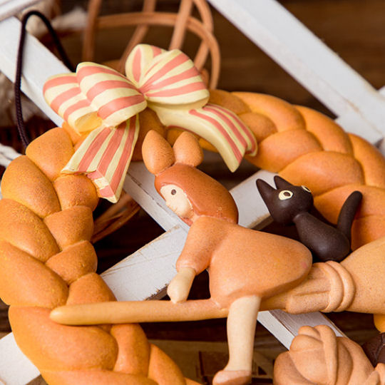 Kiki's Delivery Service Gütiokipänjä Bakery Bread Wreath Sign - Studio Ghibli anime decorative item - Japan Trend Shop