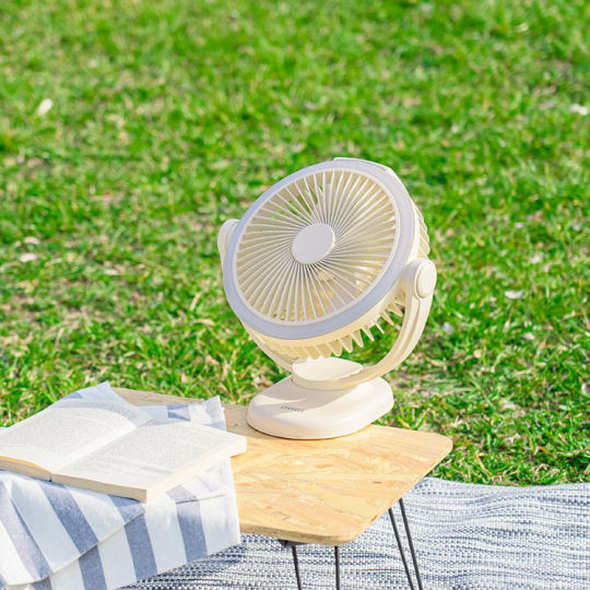 Prismate Dustproof and Waterproof Fan - Portable and rechargeable air circulator - Japan Trend Shop