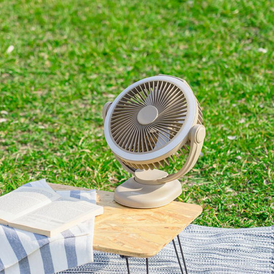 Prismate Dustproof and Waterproof Fan - Portable and rechargeable air circulator - Japan Trend Shop