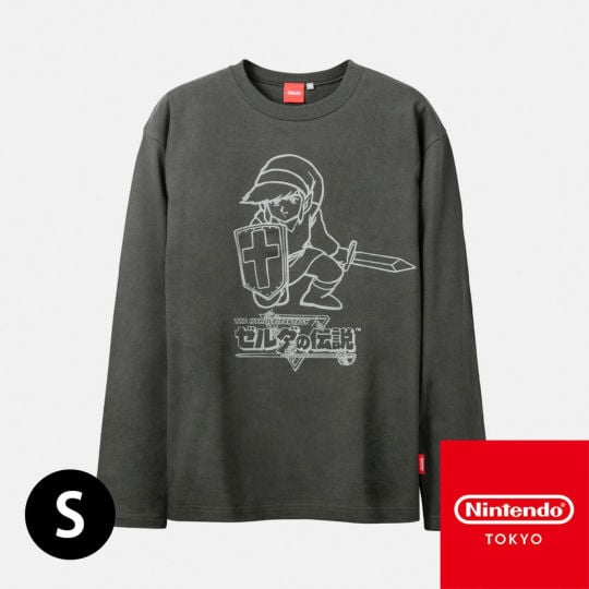 The Legend of Zelda Vintage Long-Sleeve T-shirt - Nintendo video game clothing - Japan Trend Shop