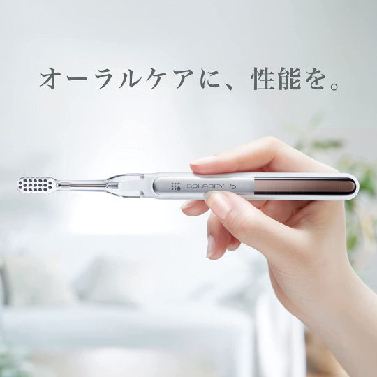 Soladey 5 Solar Toothbrush - High-tech oral hygiene device - Japan Trend Shop