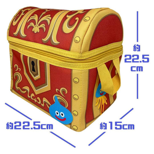 Dragon Quest Treasure Chest Cooler - Video game theme camping and picnic bag - Japan Trend Shop