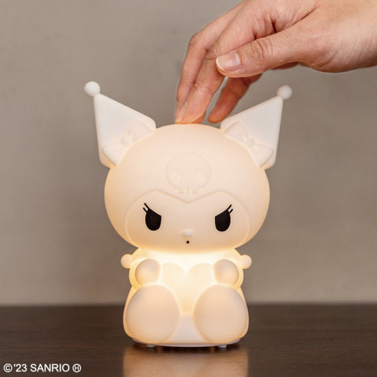 Kuromi Nightlight - Sanrio character portable tabletop lamp - Japan Trend Shop