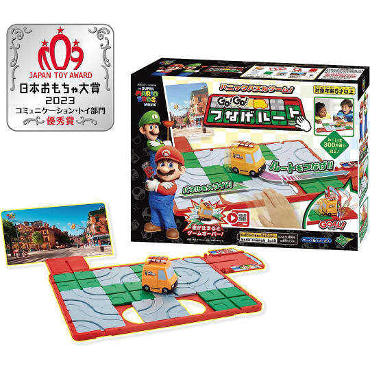 The Super Mario Bros. Movie Route 'n Go! Track Puzzle Game - Official Nintendo characters film toy - Japan Trend Shop
