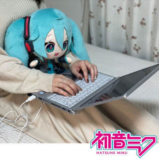 Hatsune Miku USB Plush Doll - Vocaloid virtual idol hand and bod warmer - Japan Trend Shop