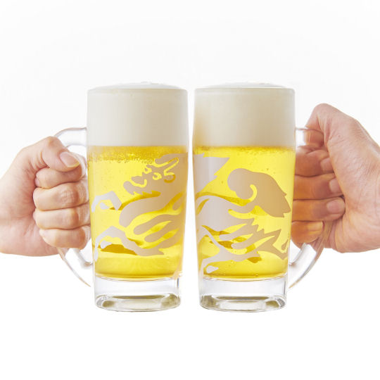 Kirin Original Beer Mug - Japanese beer brewery glassware - Japan Trend Shop