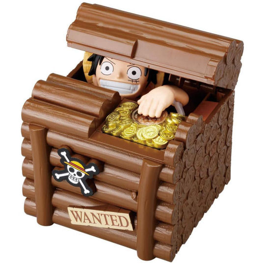 One Piece Luffy Coin Bank - Popular manga and anime character money box - Japan Trend Shop