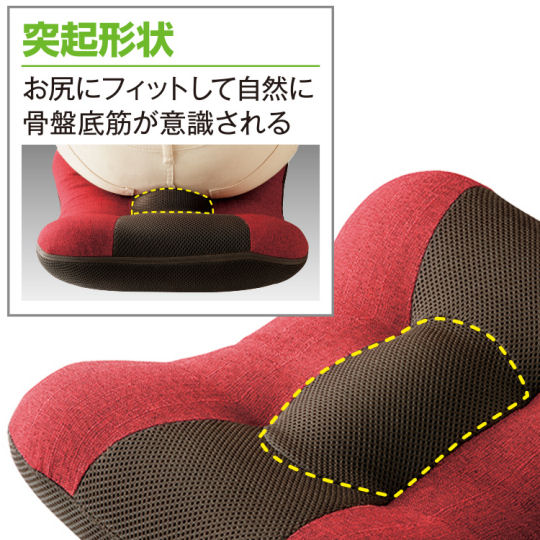 Pelvic Floor Muscles Training Seat - Exercise cushion for lower body - Japan Trend Shop