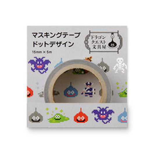 Dragon Quest Decorative Masking Tape and Dispenser - Video game character stationery - Japan Trend Shop