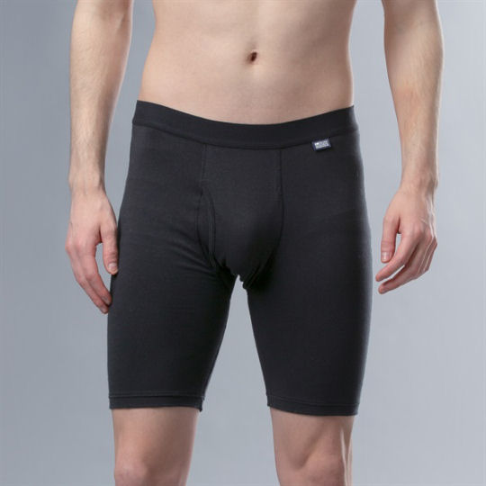 Deoest Deodorizing Long-Leg Boxer Briefs - Antibacterial, odor-resistant men's underwear - Japan Trend Shop