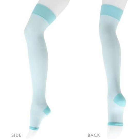 Slim Walk Double Power Cool Stockings - Cooling compression legwear - Japan Trend Shop