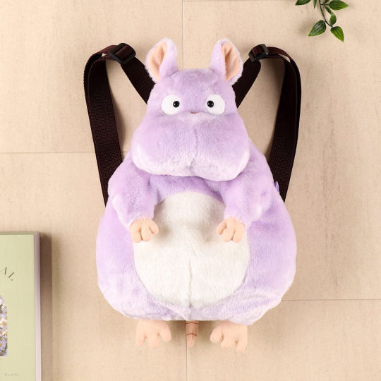 Spirited Away Boh Mouse Plush Backpack - Studio Ghibli anime character rucksack - Japan Trend Shop