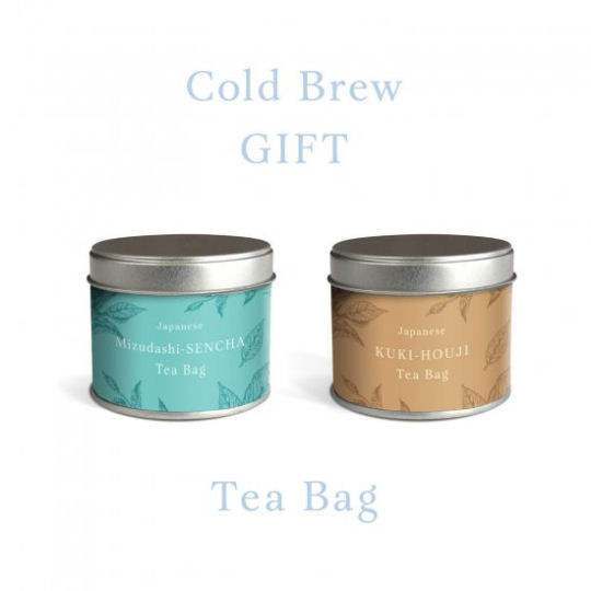 Cold Brew Tea Gift Set (Kuki-houji, Mizudashi Sencha) - Cold water infusion Japanese tea assortment - Japan Trend Shop