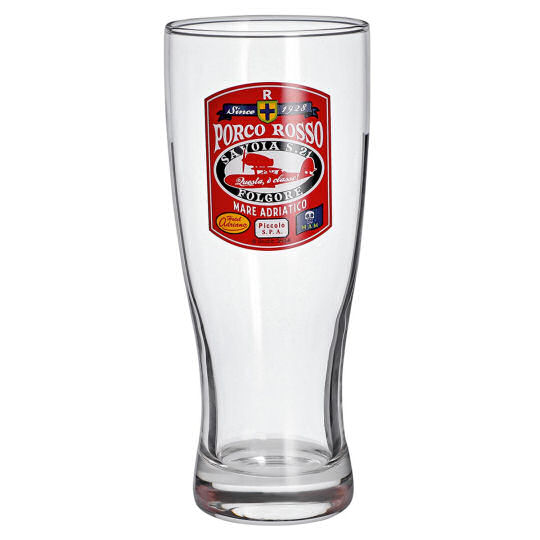 Porco Rosso Beer Tumbler - Hayao Miyazaki anime drink glass - Japan Trend Shop