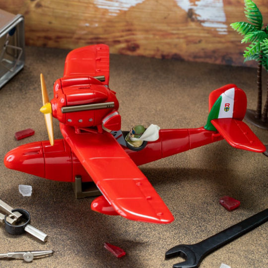 Porco Rosso Porco Gocco Savoia S.21 Toy Airplane - Hayao Miyazaki anime toy - Japan Trend Shop