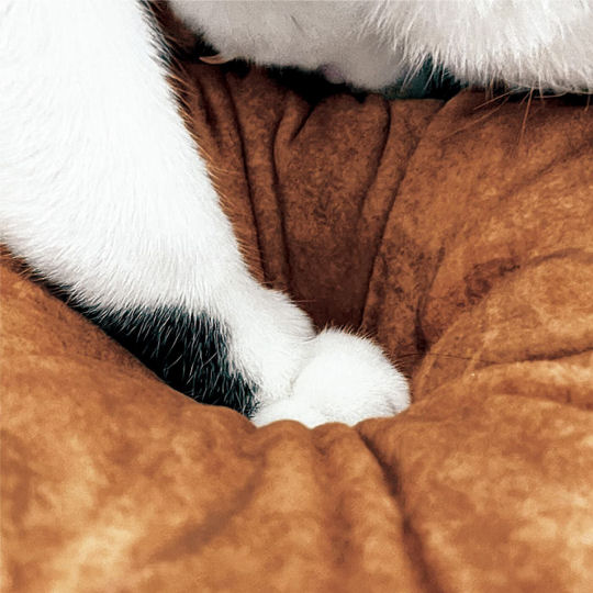 King of Beasts Cat Bed - Lion-theme feline bolster bed - Japan Trend Shop