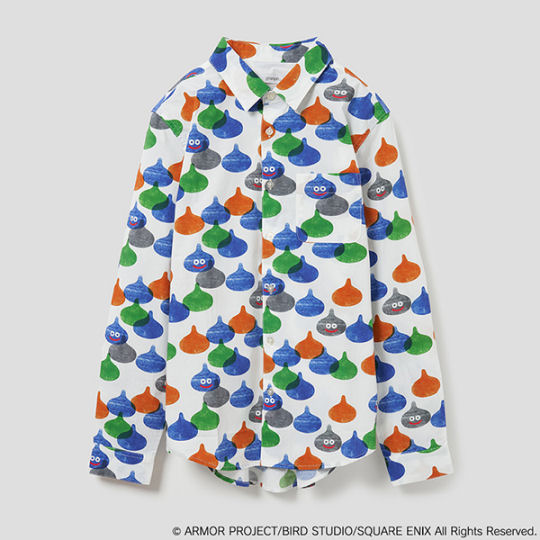 Dragon Quest Colorful Slimes Shirt - Video game clothing - Japan Trend Shop