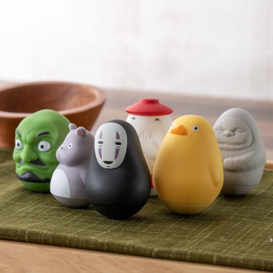 Spirited Away Roly-Poly Toy Figures - Studio Ghibli anime character wobble toys - Japan Trend Shop