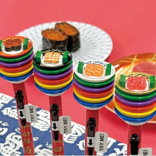 Conveyor Belt Sushi Pen - Japanese food-themed stationery - Japan Trend Shop