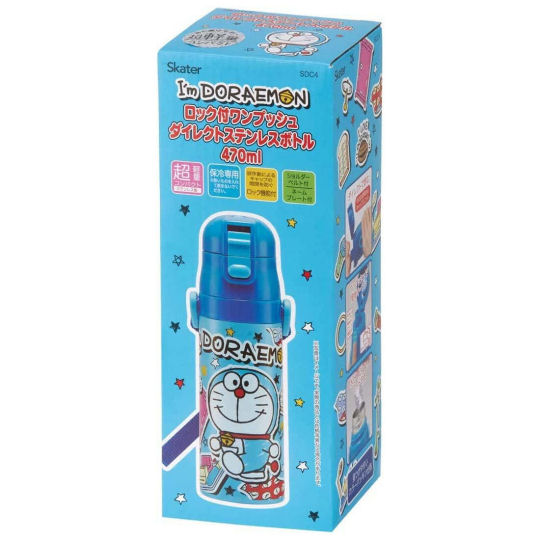 Doraemon Kids Water Bottle - Manga/anime character vacuum drink flask for children - Japan Trend Shop