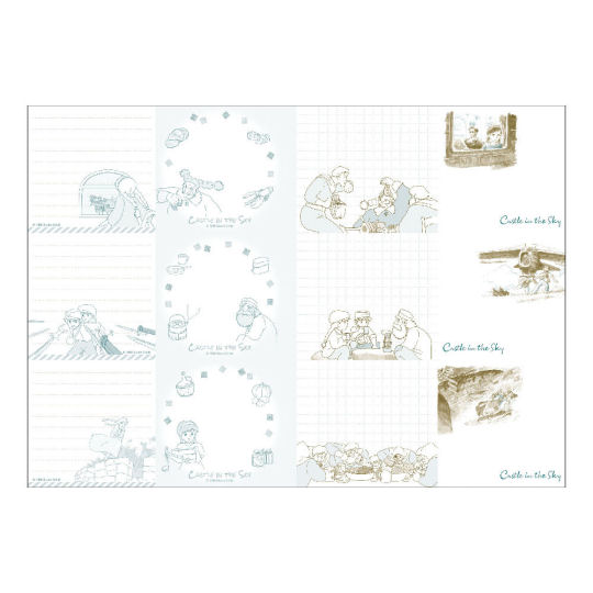 Laputa: Castle in the Sky 2024 Schedule Diary Year Planner - Studio Ghibli anime appointment book - Japan Trend Shop