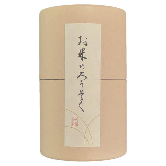 Okome no Rosoku Rice Candles - Candle and candlestick set - Japan Trend Shop