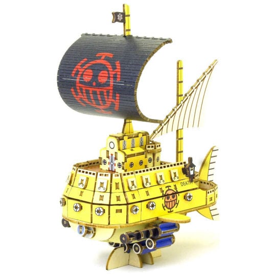One Piece Trafalgar Law Polar Tang Submarine Ki-Gu-Mi Kit - Manga and anime ship self-assembly model - Japan Trend Shop