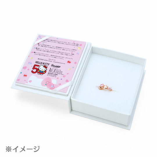 Hello Kitty 50th Anniversary Ear Cuff - Sanrio character theme jewelry - Japan Trend Shop
