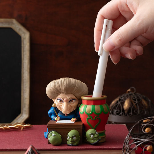Spirited Away Yubaba Pen Stand - Studio Ghibli anime character office accessory - Japan Trend Shop