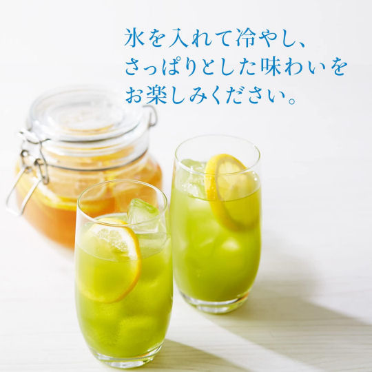 Tsujiri Green Lemon Tea Uji Matcha (3 Pack) - Traditional Japanese tea blend - Japan Trend Shop