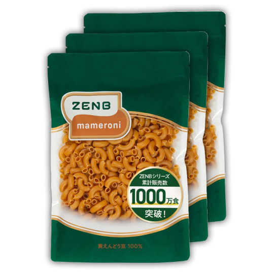 ZenB Plant-Based Mameroni (3 Pack) - Vegetarian gluten-free macaroni - Japan Trend Shop