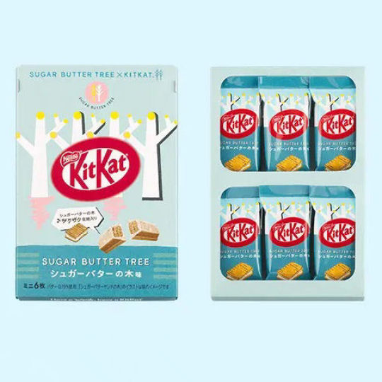 Kit Kat Mini Sugar Butter Tree - Sandwich cookies-flavor chocolate biscuits - Japan Trend Shop