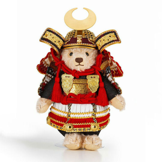 Steiff Samurai Teddy Bear Nichirin - Traditional Japanese warrior plush toy - Japan Trend Shop