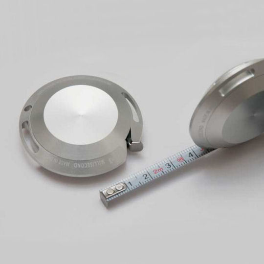 MiLLiSECOND 10-3 Aluminum Measuring Tape - Designer tape measure - Japan Trend Shop