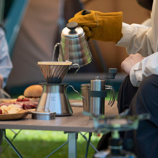 Hario Outdoor Coffee Full Set - Camping coffee preparation gear - Japan Trend Shop