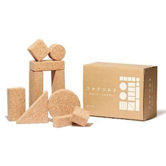 Cork Tsumiki Building Blocks - Assembly toy for kids - Japan Trend Shop