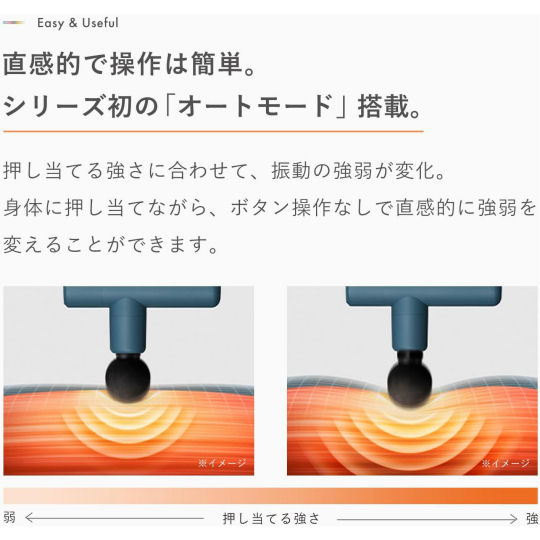 SixPad Power Gun Slim - Whole body handheld massage device - Japan Trend Shop