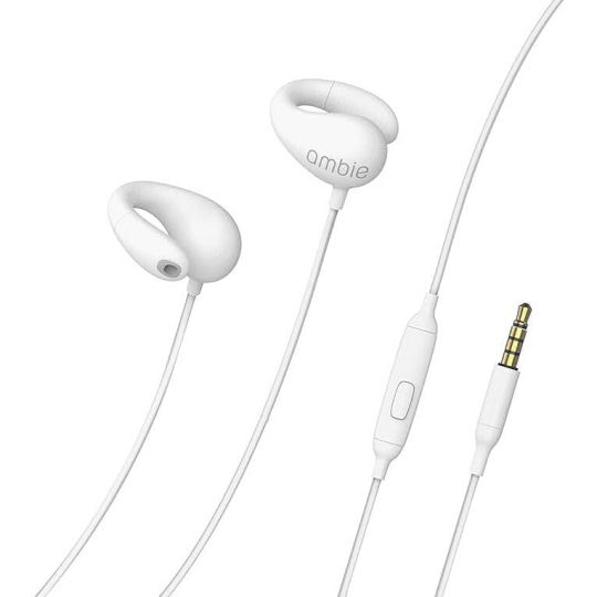 Ambie Sound Earcuffs AM-02 - Microphone-equipped wired earbuds - Japan Trend Shop