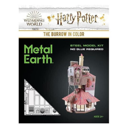 Metallic Nano Puzzle Harry Potter Burrow - Popular movie set self-assembly kit - Japan Trend Shop