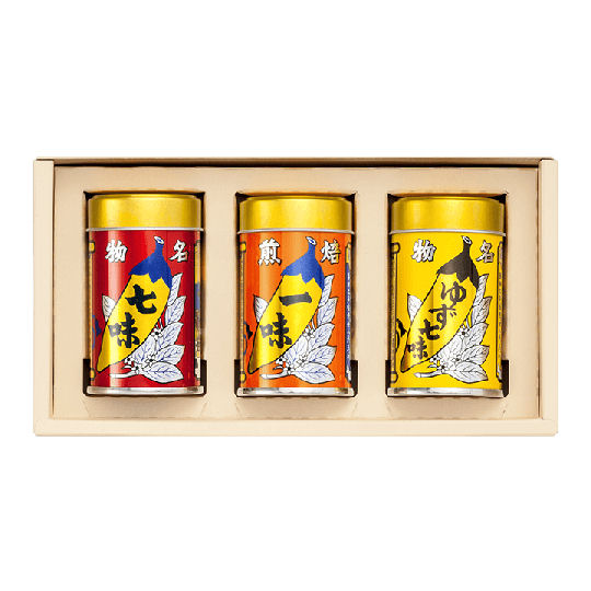 Yawataya Isogoro Togarashi Japanese Spices Set - Traditional condiments assortment - Japan Trend Shop