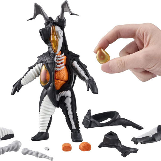 3D Zetton Dissection Puzzle - Ultraman TV sci-fi kaiju monster toy - Japan Trend Shop