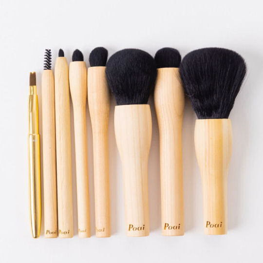 Poai Makeup Brushes Set - Vegan-friendly cosmetics brushes - Japan Trend Shop