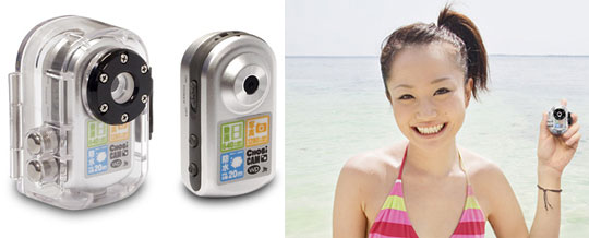 Waterproof CHOBI CAM WP - Mini digital camera - Japan Trend Shop