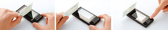 King Jim Pitrec Business Card Recorder - Handheld scanner - Japan Trend Shop