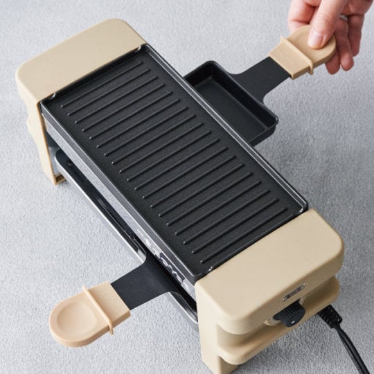 Combined Raclette Melter and Fondue Maker