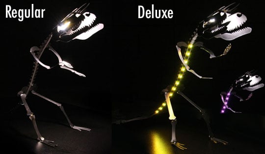 LEDSAUR Dinosaurier LED-Schreibtischlampe