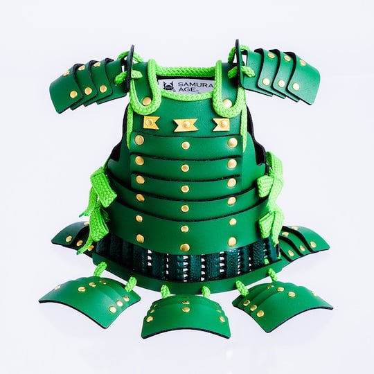 Samurai Armor Bottle Cover Special Green Version