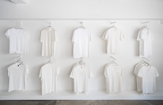 Seiso Shiro No-nipples White T-shirt